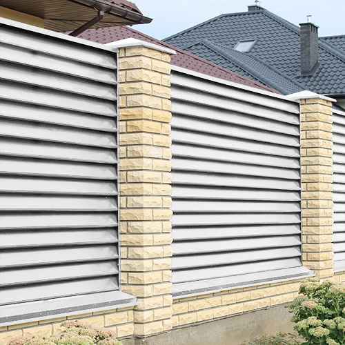 Планки завершающие 50×50 — пример на объекте